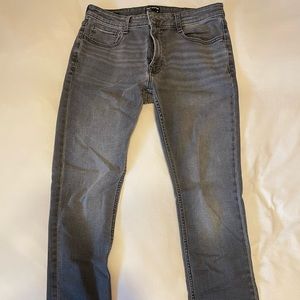 Frank and Oak Men’s Jeans, Black/Grey, 33x32 Skinny/Slim